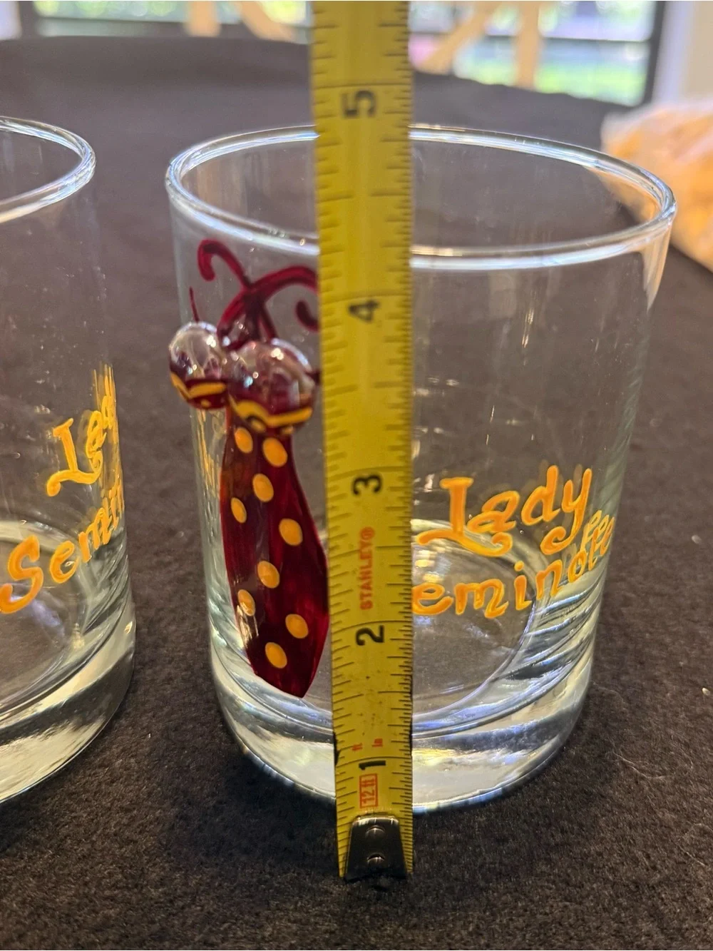 FLORIDA STATE UNIVERSITY Seminoles ladies whisky Glasses 14oz